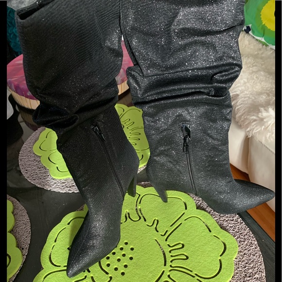 Brand new sparkly EXPRESSION boots size 6 - Picture 6 of 7